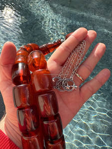 Perles en résine véritable sur mesure de haute qualité musulman islamique 10mm 33 pièces perles de prière Tasbih chapelet musulman par Falak World Export - Product Image 3