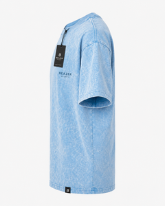 Camisetas 100% algodón con lavado ácido para hombre, nueva llegada, camiseta gris estampada de gran tamaño para hombre, manga corta, cuello redondo, ropa informal. - Product Image 5