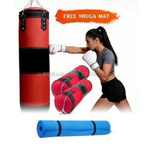 Sac de frappe en PU robuste pour l'entraînement au kickboxing et au MMA - Product Image 1
