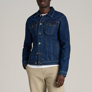 Veste en jean de haute qualité pour hommes, vente en gros, impression personnalisée, fabriquée au Pakistan, veste en jean vintage pour hommes en vente - Product Image 2