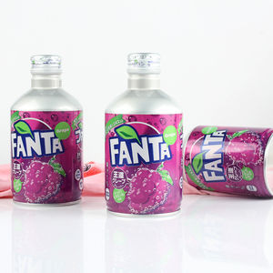 Fanta de Uva Japonesa al por Mayor en Botella Metálica, Paquete de 24 Unidades de 300ml, Ideal para Cadenas de Tiendas Minoristas, Supermercados y Tiendas de Conveniencia - Product Image 2