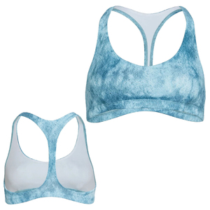 Latest High Quality Fitness Women's <b>Triangle</b> Bra Push-Up Breathable Eco-Friendly OEM Service High Support Spandex/Nylon - Product Image 1