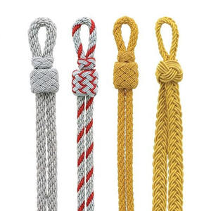 Cordón de alambre dorado ajustable al por mayor, personalizado en color dorado para uniformes de exterior - Product Image 3