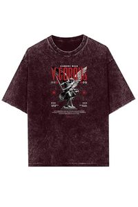 เสื้อยืดผู้ชายลายกราฟิกวินเทจ ผ้าฝ้าย ลุคเรโทร ซักทำเก่า สไตล์สตรีทแวร์ - Product Image 2