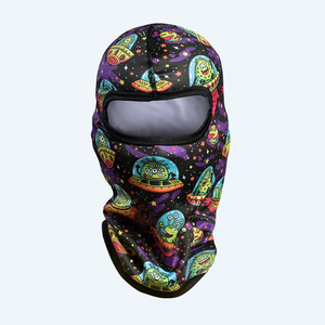 Balaclava unisexe en tricot, masque de ski intégral, respirant, imperméable, réglable, coupe-vent, pour sports de plein air, sublimation - Product Image 1