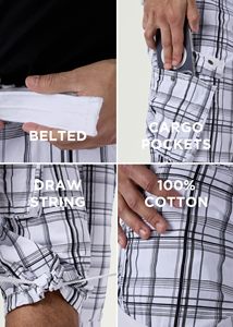 Shorts de plage décontractés amples d'été pour hommes et femmes, en polyester 100% respirant, léger, uni, coloré, brodé, à taille élastique - Product Image 6