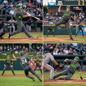 Pantalones de Béisbol Personalizados OEM Premium, Talla Grande, Transpirables, 100% Poliéster, con Presillas Resistentes, Venta al Por Mayor - Product Image 5