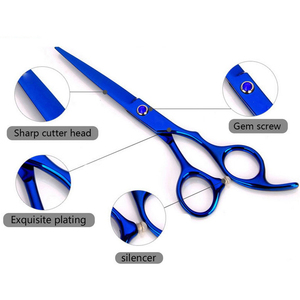 Ciseaux de coiffure en acier inoxydable OEM, ciseaux de coupe pour barbier, ciseaux de salon, nouvelle arrivée - Product Image 5