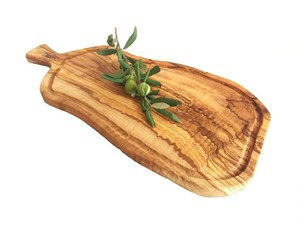 Natural Acacia Wood Chopping Block Rectangle Shape Handle Eco-Friendly Serving <b>Board</b> 1.5cm Thick Dishwasher Safe Kitchen <b>Tool</b> - Product Image 2