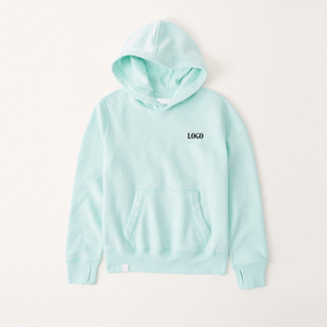 Latest Stylish fashionable Design Men's Customized Oversized Breathable <b>Plain</b> 100% Cotton Soft Thick Comfortable Pullover Hoodie - Product Image 6