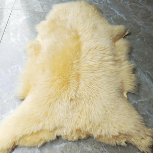 หนังแกะย้อมสีฟูหรูหราคุณภาพสูงสำหรับห้องนั่งเล่นโซฟาในร่มขนสัตว์แท้จากธรรมชาติ - Product Image 3