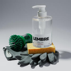 Jabón suave para platos LEMBRE, detergente suave de cocina a base de surfactantes vegetales con bicarbonato de sodio, líquido para lavar platos ecológico - Product Image 3