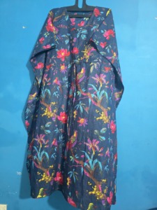 Home Wear Sleep Dress Luxury Classic Women's Pure Cotton Block Printed <b>Maxi</b> Nighty High Quality <b>Kaftan</b> <b>Maxi</b> For Ladies Wholesale - Product Image 2