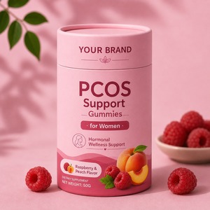 Gomitas de Apoyo para el Síndrome del Ovóni (PCOS) de Marca Privada OEM para Mujeres, Apoyo para el Bienestar Hormonal - Product Image 5