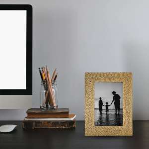 Decorative metal picture frame stylish design with sturdy build elegant finish ideal for showcasing cherished memories - Product Image 5