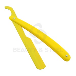 Navaja de Afeitar Profesional con Mango de Madera Resistente, Cuchilla de Acero Inoxidable Reemplazable, Color Personalizado, Agarre Ergonómico - Product Image 4