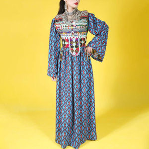 Vestido Tribal Afgano de Color Sólido 2026, Estilos Únicos, Vestido Étnico Tribal Banjara Vintage Afgano para Mujer, Precio al por Mayor - Product Image 3