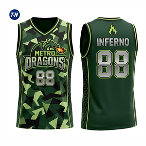 Camiseta de Baloncesto Personalizada con Nombre de Equipo en la Parte Delantera, Transpirable, de Secado Rápido, Diseño sin Mangas, para Entrenamiento de Velocidad y Movilidad, para Verano - Product Image 3