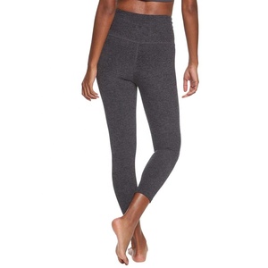 Summer Season Fitness Yoga Pant Women High Waisted Workout <b>Leggings</b> <b>Pockets</b> Power Flex Athletic Capris Tights Spandex/Polyester - Product Image 5