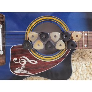 Juego de 10 púas triangulares exóticas de cuerno de búfalo real con orificio para un mejor agarre al mejor precio - Product Image 4