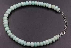 Amazonite Faceted Rondelle <b>Bracelet</b> 6.5mm Amazonite <b>Bracelet</b> <b>Bracelet</b> for Women Gift for Her Natural Amazonite <b>Beads</b> Minimalist - Product Image 6