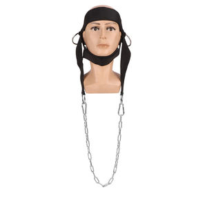Harnais de musculation réglable pour la tête et le cou, sangle d'exercice de renforcement, équipement de fitness en cuir de haute qualité, vente en gros pour salles de sport - Product Image 4