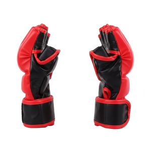 ถุงมือ MMA สำหรับนักมวยอาชีพ แบบเปิดนิ้ว ดีไซน์เสริมแผ่นรอง - Product Image 3