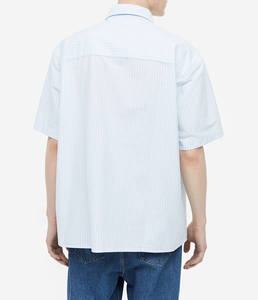 Chemise décontractée tricotée respirante brodée de haute qualité, à imprimé animal, avec logo personnalisé, prix abordable, pour le bureau ou les occasions formelles - Product Image 2