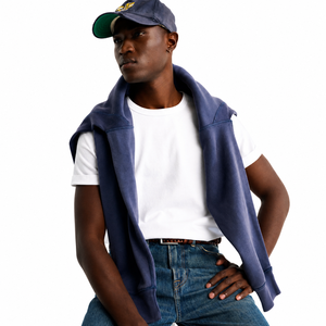 Camiseta Blanca de Manga Corta para Hombre 2026, Corte Regular, Cuello Redondo, Estilo Casual, 100% Algodón Jersey - Product Image 5