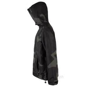 Quantité minimale de commande bas OEM Nouveau design Coupe-vent de pluie à logo personnalisé par sublimation Vestes coupe-vent pour hommes - Product Image 5