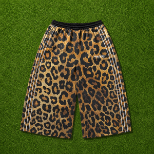 Pantalon de survêtement ample imprimé léopard personnalisé, style streetwear, avec bande latérale, coupe large, unisexe, hip-hop, surdimensionné 2026 - Product Image 6