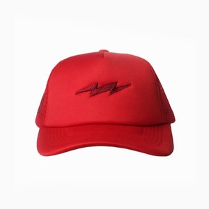 Gorra Trucker Roja de Malla con Logotipo Bordado, Ajustable, de 6 Paneles, Estilo Casual para Adultos, Primavera/Verano, Nuevo Estilo - Product Image 4