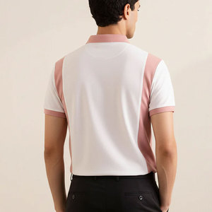 Faible MOQ 2026 Nouvelle Collection Chemises Homme Coupe Classique à Fermeture Éclair Unie Légères Manches Courtes Tissu Doux Style Décontracté et Élégant - Product Image 2