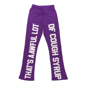 Pantalon de survêtement évasé décontracté pour homme, en molleton lavé, 100 % coton, avec impression par transfert thermique et logo personnalisé - Product Image 2