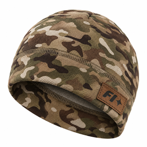 Camouflage Tactical <b>Beanie</b> Hats Winter <b>Fleece</b> Thermal Warm Camo Caps for Skiing Cycling 100% Polyester Unisex Adults Outdoor Hat - Product Image 1