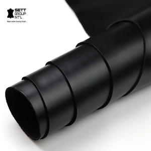 หนังวัวแท้ ออร์แกนิค สีดำ หนังนิ่ม หนา 1.1-1.3 มม. คุณภาพพรีเมียม วัสดุ DIY สำหรับทำรองเท้า เข็มขัด โซฟา งานฝีมือ โรงงานที่เชื่อถือได้ - Product Image 2