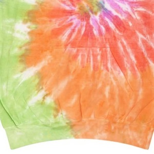 Sweat-shirts unisexes en molleton 100 % coton tie-dye, coupe classique, doublés, anti-plis, style streetwear, écologiques, pour la vente en gros aux fabricants - Product Image 5