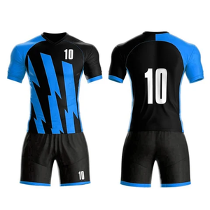 Ensemble d'uniformes de football, vêtements de sport par sublimation, vente en gros, maillot de football personnalisé pour hommes, logo personnalisé - Product Image 5