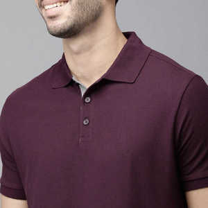 Prix de gros, tissu respirant, broderie personnalisée, polos, séchage rapide, nouveau style tendance, coupe slim, polos de golf pour hommes - Product Image 5