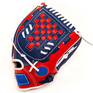 Trending Custom Design Teams Gloves Premium Quality Stylish Baseball Gloves Breathable Genuine Leather Catcher Gloves - Product Image 5