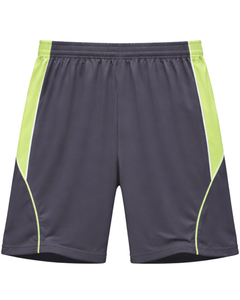 Men Dark Grey Green Sports TShirt & <b>Shorts</b> Set Breathable Quick Dry Gym Wear Athletic Running Training Activewear Outfit Set - Product Image 4