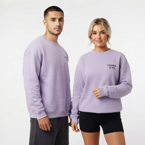 Sudadera Oversize Lisa para Mujer, Cuello Redondo, Unisex, Personalizable con Logotipo, Fabricante OEM ODM - Product Image 6