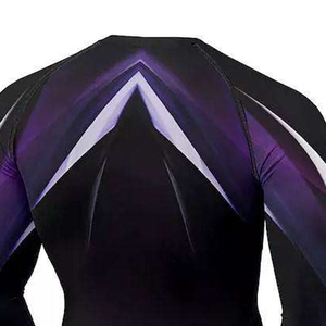 Rashguard léger et performant, anti-humidité, sublimation, logo personnalisé, tissu doux, coupe confortable, livraison directe usine - Product Image 5