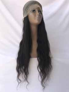 Peluca de Cabello Humano Ondulado Frontal HD 13x6 de Calidad Premium, 100% Virgen Sin Procesar, Color Negro Jet, de Origen Indio, para Mujer - Product Image 2