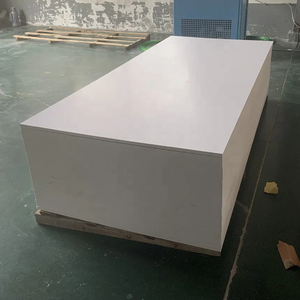 White PVC Foam Board 12mm <b>Thick</b> Fire Resistant Waterproof Anti Termite Recyclable <b>Plastic</b> <b>Sheet</b> - Product Image 1
