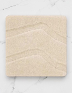 Alfombra de Lana Abstracta de Pelo Corto Hecha a Mano con Base de Látex, Ecológica y Apta para Mascotas, Diseño Moderno para Hogar, Bar o Oración - Product Image 4