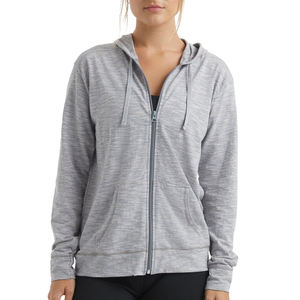Best <b>Winter</b> <b>Warm</b> Casual Women's Hoodies with Zipper Anti-Pilling & Breathable 100% Cotton Printed Front Design - Product Image 4