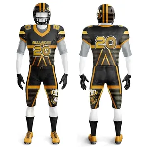 Custom American Football Uniform Set Premium Sublimated Jersey Pants Breathable Quick Dry Lightweight Team Training Wear - Product Image 2