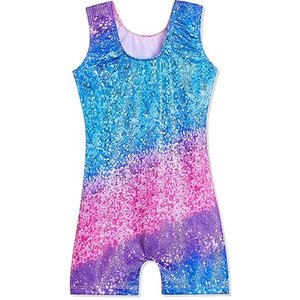 Leotardo de Gimnasia para Niñas, Ropa Deportiva de Secado Rápido, Tejido Elástico, Traje para Danza y Deportes de Alto Rendimiento - Product Image 1