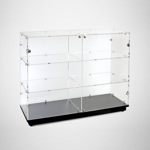 Acrylic Storage Cabinet Stylish Multi-Functional Organizer for Home,Office,or Retail Use with <b>Clear</b> Doors and Ample <b>Shelf</b> Space - Product Image 6